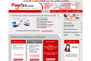 PopFax.com - Fax Internet