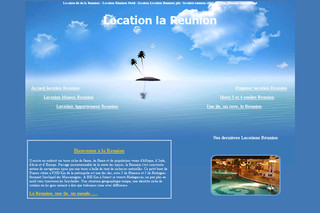 Aperçu visuel du site http://www.location-la-reunion.fr/