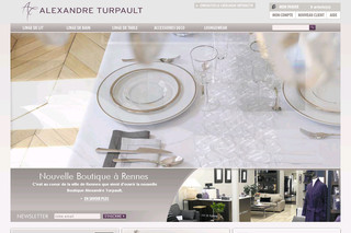 Aperçu visuel du site http://www.alexandre-turpault.com/