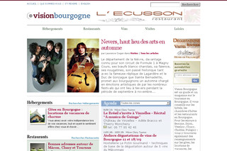Aperçu visuel du site http://www.visionbourgogne.com