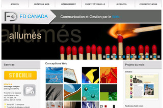 Aperçu visuel du site http://fdcanada.ca/stocklii
