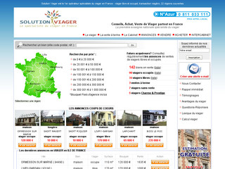 Aperçu visuel du site http://www.solutionviager.com