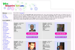Aperçu visuel du site http://www.marencontregay.com
