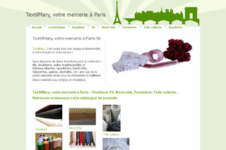 TextilMary, mercerie à Paris - Textilmary.com