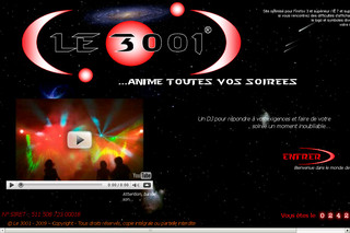 Aperçu visuel du site http://le3001.free.fr