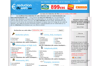 Aperçu visuel du site http://www.reductionduweb.com
