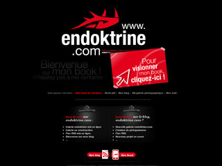 Aperçu visuel du site http://www.endoktrine.com