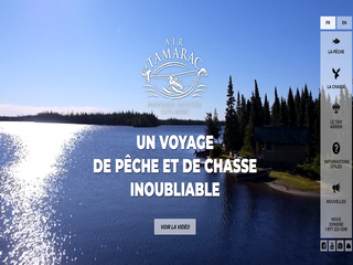 Réservoir Gouin, pourvoirie du Québec voyage de pêche Tamarac