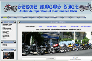 Aperçu visuel du site http://www.sergemotos.fr