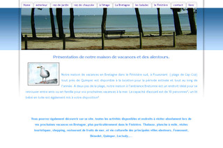 Aperçu visuel du site http://www.location-capcoz.com