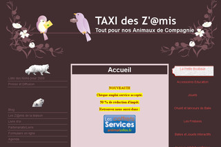 Taxi des Zamis - Service de taxi pour animaux - Taxideszamis.com