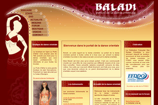 Aperçu visuel du site http://www.baladi.fr