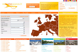 Aperçu visuel du site http://www.malocationvacances.fr/