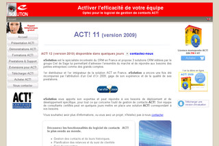 Logiciel ACT! - Act-france.net