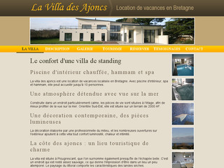 Aperçu visuel du site http://www.villa-bretagne-location.com