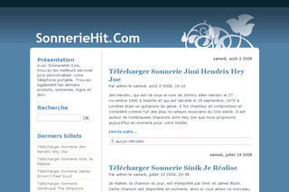 Sonneriehit.com : Sonnerie portable