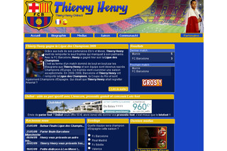 Aperçu visuel du site http://www.thierry-henry-online.fr