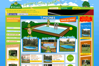 Aperçu visuel du site http://www.egardy.com
