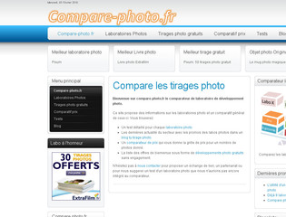 Comparateur de prix des développements photos - Compare-photo.fr