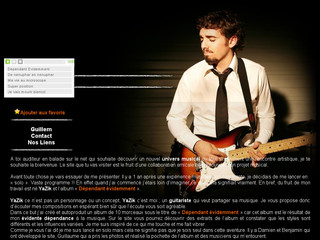 Aperçu visuel du site http://yazik.fr
