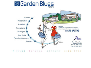 Aperçu visuel du site http://garden-blues.com