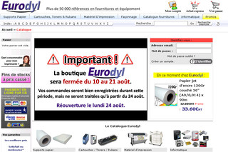 Eurodyl.com - Ordinateurs de bureau ou portables