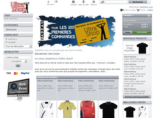Ultra shop, le site e-commerce pour l'achat de vos vétements - Ultra-shop.fr