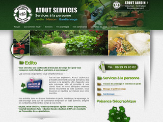 Aperçu visuel du site http://www.atout-services-45.fr