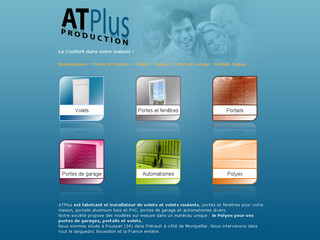 Aperçu visuel du site http://www.atplus.fr