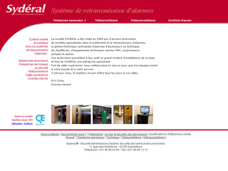 Alarmes et télé surveillance - Syderal.fr