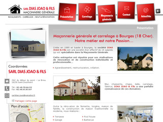 Aperçu visuel du site http://www.dias-maconnerie-carrelage.com