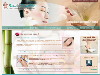 Aperçu visuel du site http://www.beaute-bienetre-91.com