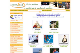 Aperçu visuel du site http://www.moneypoint.fr