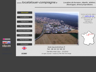 Aperçu visuel du site http://localalouer-compiegne.fr