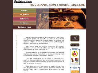 Aperçu visuel du site http://www.bellitica.com