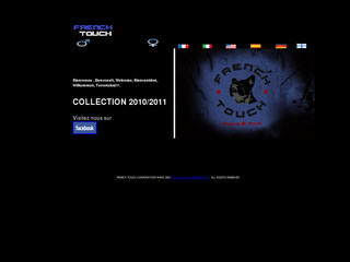 Aperçu visuel du site http://www.frenchtouch-online.com