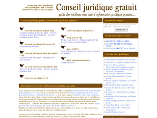 Conseil juridique gratuit sur Conseil-juridique-gratuit.info