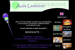 Aude Lemercier: Photographe sur Alphoto.free.fr