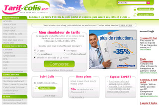 Tarif colis, prix du transport express - Tarif-colis.com