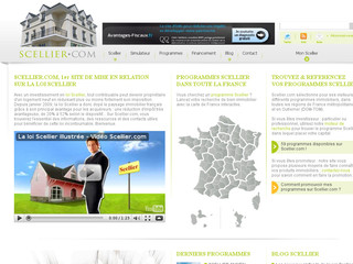 Aperçu visuel du site http://www.scellier.com/blog-scellier/