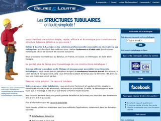 Aperçu visuel du site http://www.raccords-tubulaires.com/