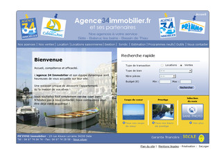 Agence immobiliere à Sète - Agence34immobilier.fr
