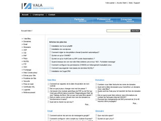 Centre d'assistance en ligne FAQ Vala Bleu - Aide.vala-bleu.com Centre d'assistance en ligne FAQ Vala Bleu - Aide.vala-bleu.com