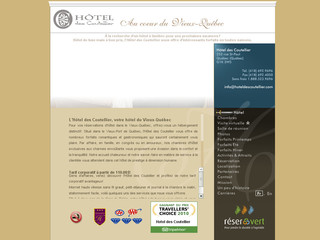 Aperçu visuel du site http://www.hoteldescoutellier.com Aperçu visuel du site http://www.hoteldescoutellier.com