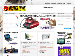 Mister Loyal - Boutique discount éléctroménager - Misterloyal.com