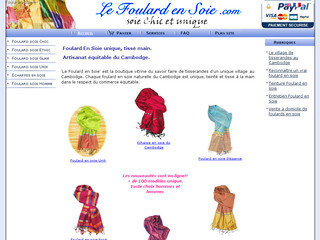 Le foulard en soie sur Lefoulardensoie.com