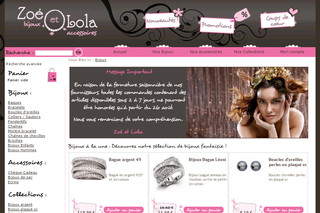 Zoe-et-lola.com : Montres bracelet et bijoux fantaisie