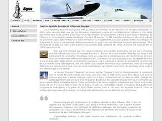 Aperçu visuel du site http://www.buran.fr/