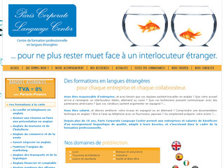 Aperçu visuel du site http://www.parisclc.com