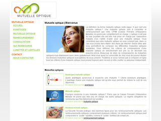 Aperçu visuel du site http://www.mutuelleoptique.fr